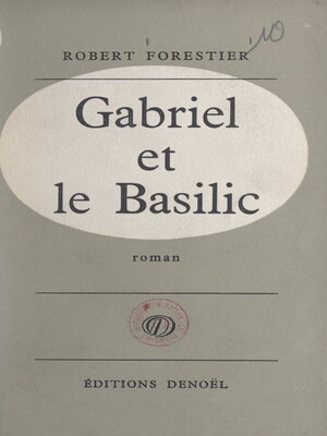 cover image of Gabriel et le basilic